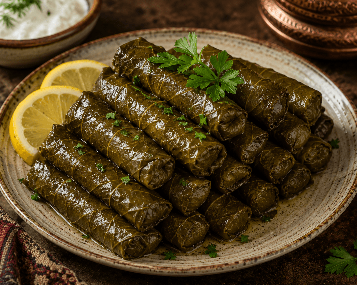 STUFFED VINE LEAVES